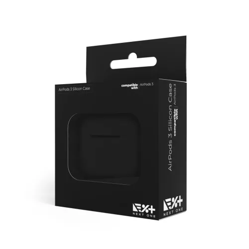 Next One Silicone Case for AirPods 3 - Black