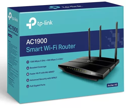 TP-LINK ROUTER ARCHER A9 Wireless MU-MIMO Gigabit