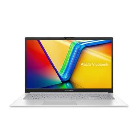   Asus Vivobook Go laptop - Ryzen 5-7520U - 16GB DDR5 - 1TB SSD - operációs rendszer nélkül - Cool Silver - OLED (E1504FA-L1982)