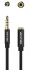 Vention 3.5mm jack/M -> 3.5mm/F , (hosszabbító,audio,fekete), 8m, kábel