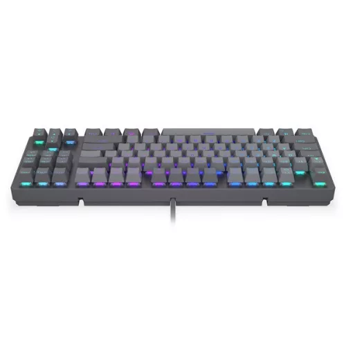 Endorfy Billentyűzet - Thock V2 TKL (RGB, Red Switch, mechanikus, 87 gomb, 1,8m, US)