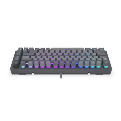 Endorfy Billentyűzet - Thock V2 75% (RGB, Red Switch, mechanikus, 82 gomb, 1,8m, US)