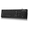 Genius Billentyűzet - KB-100 (Vezetékes, USB, Smart, fekete)