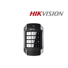   Hikvision RFID kártyaolvasó és kódzár - DS-K1104MK (Mifare (13,56MHz), RS-485/WG26/WG34, IP65, IK10, 12VDC)