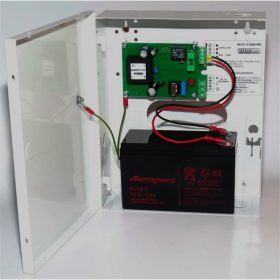   Makrai kapcsoló üzemű szünetmentesíthető tápegység, 3A/12V-13,8V, intelligens, akkumulátorhely (12V/7Ah)