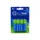 Elem AA ceruza LR6 tartós alkáli 4 db/csomag, Bluering®