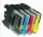 Utángyártott BROTHER LC980/LC985/LC1100 Patron Yellow  IK