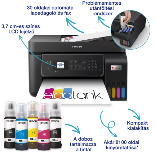 Epson EcoTank L5310 színes multifunkciós nyomtató