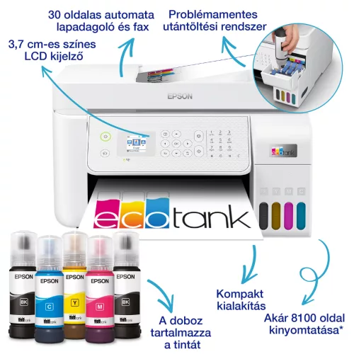 Epson EcoTank L5316 színes multifunkciós nyomtató