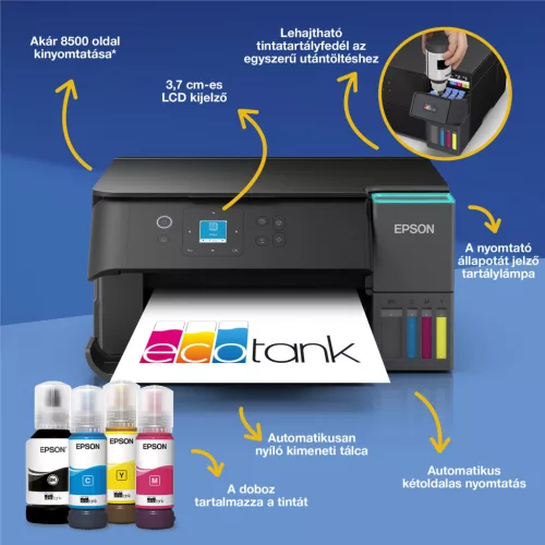 Epson EcoTank L4360 színes tintasugaras multifunkciós nyomtató