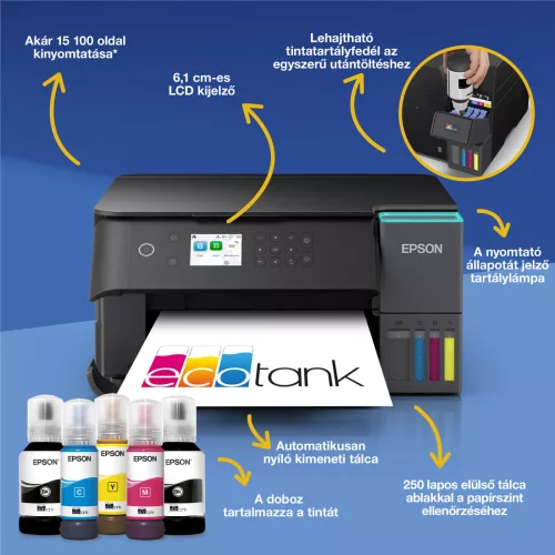 Epson EcoTank L6360 színes tintasugaras multifunkciós nyomtató