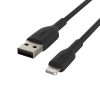 Belkin BOOST CHARGE USB-A to Lightning Cable, PVC - 1M (2 PK) - Black