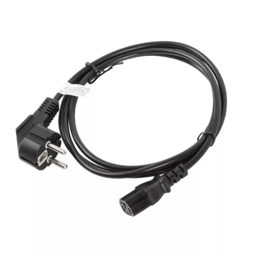 Lanberg CEE 7/7->IEC 320 C13 tápkábel 1,8 m, fekete