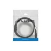 Lanberg IEC 320 C13->C14 kábel, 1,8 m, VDE, fekete