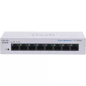 CISCO Switch  8 port - CBS110-8T-D-EU (SG110D-08-EU utódja)