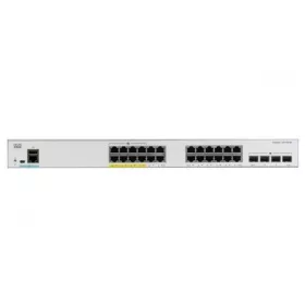 CISCO Switch 24 port, PoE - CBS220-24FP-4X-EU