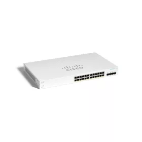 CISCO Switch 24 port, PoE - CBS220-24P-4X-EU