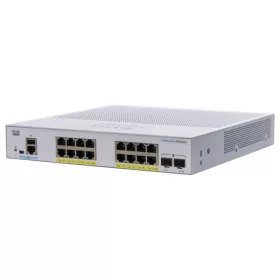 CISCO Switch 16 port, PoE - CBS250-16P-2G-EU