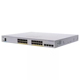 CISCO Switch 24 port, PoE, 4x1G SFP - CBS250-24FP-4G-EU