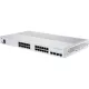 CISCO Switch 24 port, PoE - CBS250-24PP-4G-EU (SG250-26HP-EU utódja)
