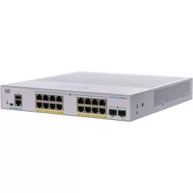   CISCO Switch 16 port, Gigabit, PoE, 2x1G SFP - CBS350-16FP-2G-EU