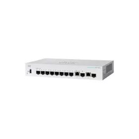   CISCO Switch 8 port SFP, Ext PS, 2x1G Combo - CBS350-8S-E-2G-EU ( SG350-10SFP-K9-EU utódja )