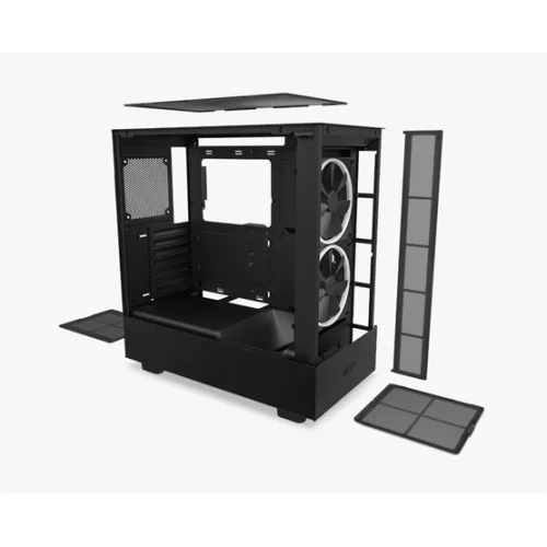 NZXT Midi - H5 Elite Edition - Matt fekete - CC-H51EB-01 - Dobozsérült termék