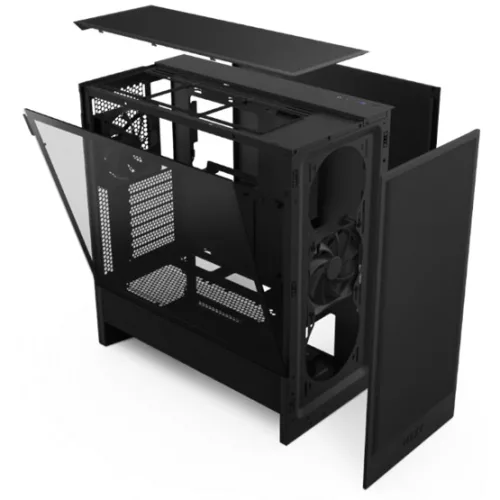 NZXT Midi - H5 Flow (2024) - Matt fekete - CC-H52FB-01