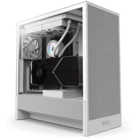 NZXT Midi - H5 Flow (2024) - Matt fehér - CC-H52FW-01