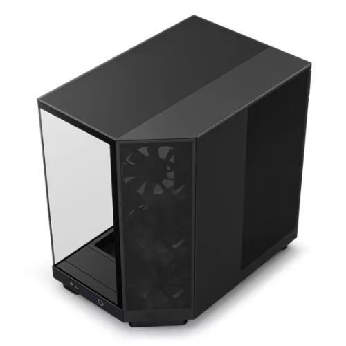 NZXT Midi - H6 Flow - Matt fekete - CC-H61FB-01