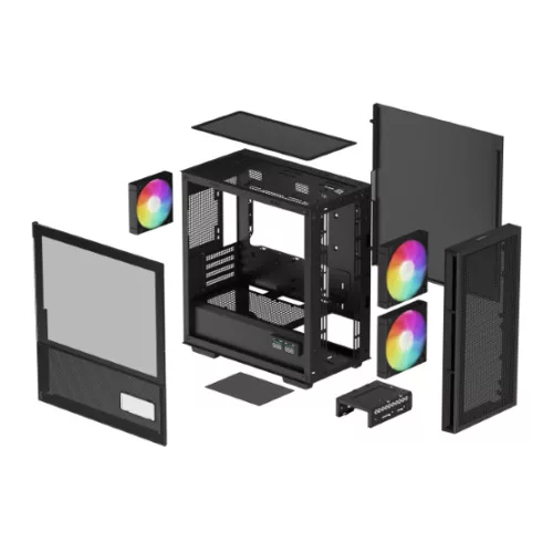 DeepCool Micro - CH360 DIGITAL - Fekete - R-CH360-BKAPE3D-G-1