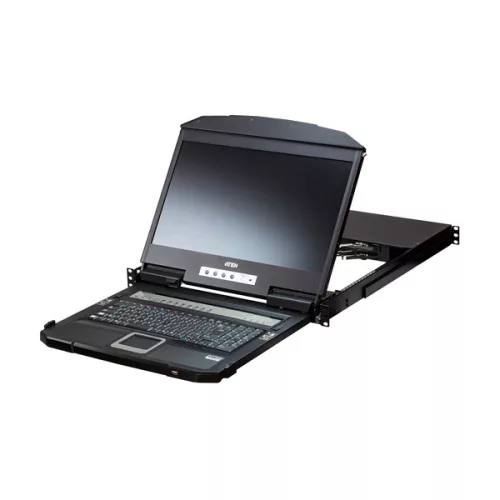 ATEN KVM Switch USB HDMI Multi-View Dual Rail, WideScreen LCD, 4 port