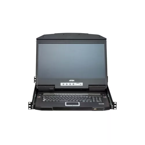 ATEN KVM Switch USB HDMI Multi-View Dual Rail, WideScreen LCD, 4 port