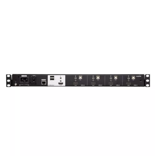 ATEN KVM Switch USB HDMI Multi-View Dual Rail, WideScreen LCD, 4 port