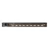 ATEN Switch 8-Port PS/2-USB VGA 17" LCD KVM, Daisy-Chain, USB periféria támogatás, Ujjlenyomat olvasó - CL5708FM-AT-AG