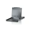 ATEN KVM Konzol LCD 17,3" + Switch, 8 port - CL6708MW