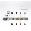 ATEN KVM Konzol LCD 17,3" + Switch, 8 port - CL6708MW