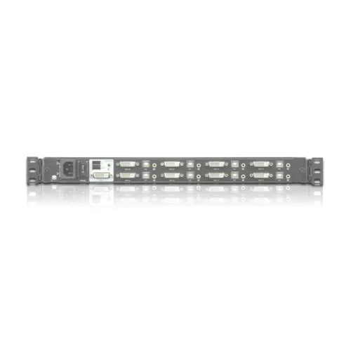 ATEN KVM Konzol LCD 17,3" + Switch, 8 port - CL6708MW