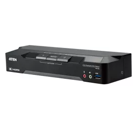   ATEN KVM Switch Mini-Mátrix USB DisplayPort 4K + Audio, 2 port - CM1942