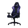 GCN Cooler Master Caliber R1S CAMO gaming szék - Fekete, Lila camouflage