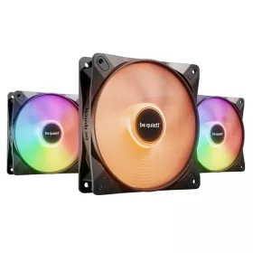   Be Quiet! Cooler 12cm - LIGHT WINGS LX 120mm PWM high-speed Triple-Pack (RGB, 2100rpm, 30,9dB, fekete)