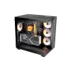 Be Quiet! Cooler 12cm - LIGHT WINGS LX 120mm PWM Reverse Black (RGB, 1500rpm, 28,5dB, fekete)