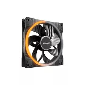   Be Quiet! Cooler 14cm - LIGHT WINGS 140mm PWM Reverse Black (RGB, 1300rpm, 25,5dB, fekete)