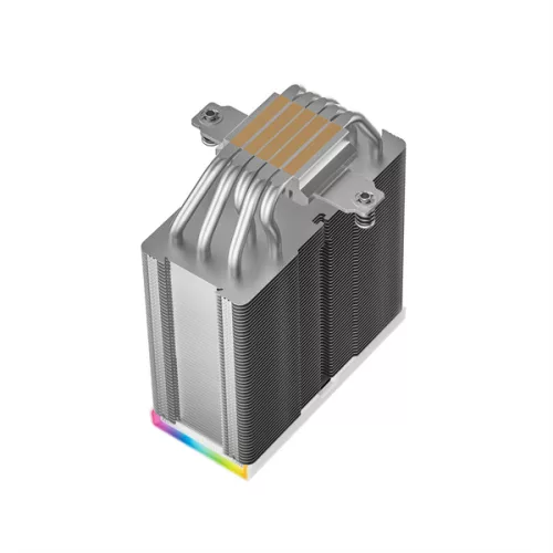 DeepCool CPU Cooler - AK500S DIGITAL SE WH (28dB; max, 117,21 m3/h; 4pin csatlakozó, 5 db heatpipe, 12cm, PWM, fehér)