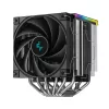 DeepCool CPU Cooler - AK620 DIGITAL SE (28 dB; max, 117,21 m3/h; 4pin csatlakozó, 6 db heatpipe, 2x12cm, PWM, RGB)