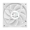 DeepCool Cooler 12cm - FD12 ARGB WH (27,6dB; max. 109,07 m3/h; 3pin csatlakozó; hydro bearing, ház hűtésre, PWM, fehér)