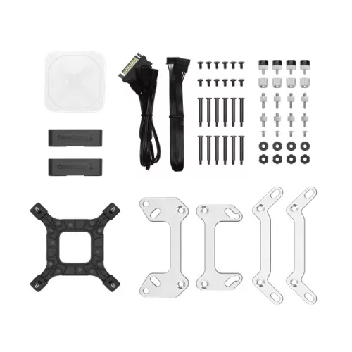 DeepCool CPU Water Cooler - LS720 (max 19dB; max. 145,86 m3/h; 3x12cm, A-RGB LED)