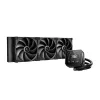 DeepCool CPU Water Cooler - SPARTACUS 420 (32,69dB max;. 191,13 m3/h; 3x14cm, LED kijelző, fekete)