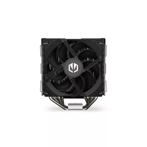 Endorfy CPU Cooler - Fortis 5 Dual Fan (1x 14 cm, 1x L120, 4 pin, 6x heatpipe, PWM, TDP 220W, fekete)