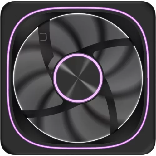 Formula Cooler 12cm - Air Fusion 1 BK (29,93dB, max. 39.11 CFM, PWM4-Pin+ARGB3-Pin, hydro bearing, ház hűtésre, ARGB)